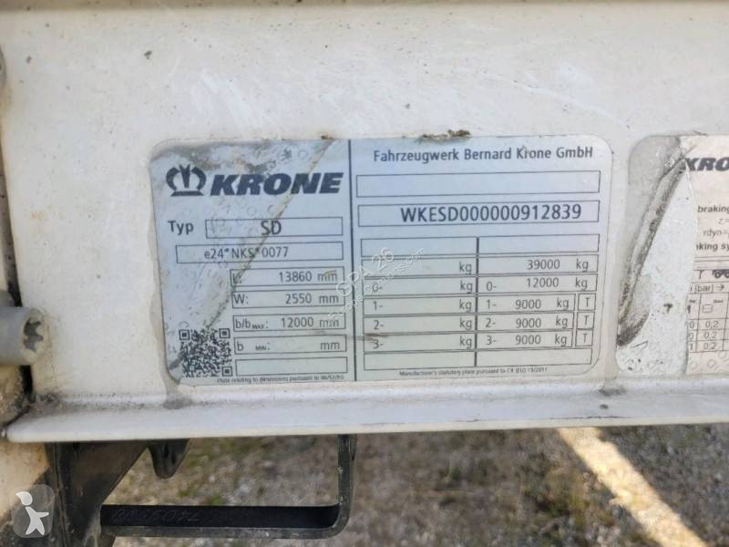 Semi remorque Krone