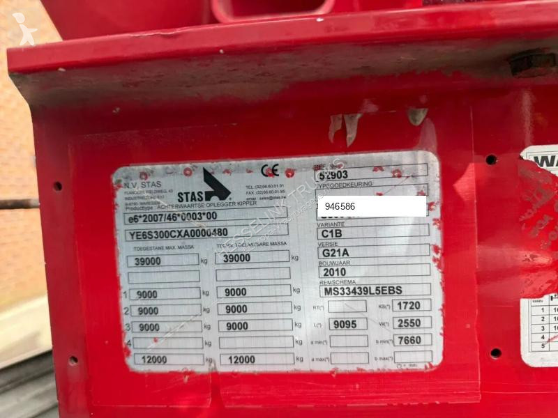 Semitrailer Stas S300CX Lift Axle Automatic...