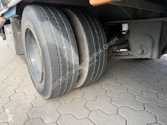 Oplegger Dinkel Gabelstapler-Transporter mit Rampe