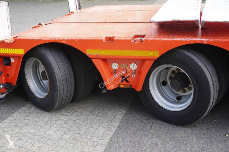 Полуремарке Kässbohrer LB2 TIEF-BETT low loader...