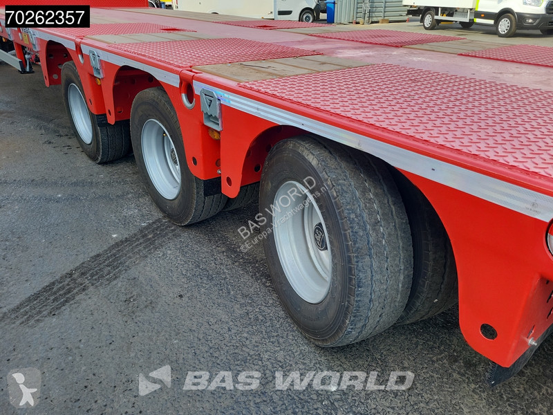 نصف مقطورة  Lowbed 2 axles NEW Hydr. Ramps....