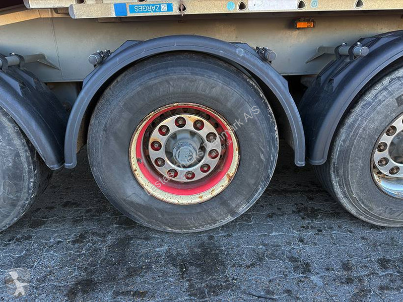 Semi remorque Kel-Berg Tipper / Alukastenmulde...
