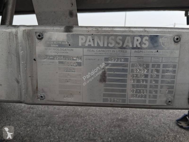 نصف مقطورة Panissars CS3P-N-5-6-RD-C