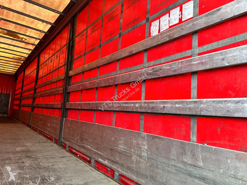 نصف مقطورة Krone Curtainsider Liftachse, Edscha...