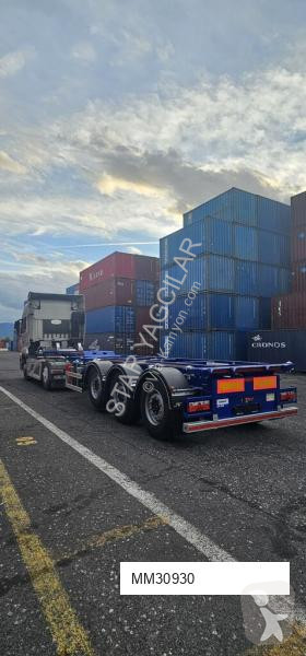 نصف مقطورة Star Extendable Container Carrier...