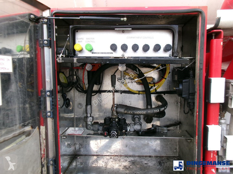 نصف مقطورة Feldbinder Fuel tank alu 44.6 m3 + pump