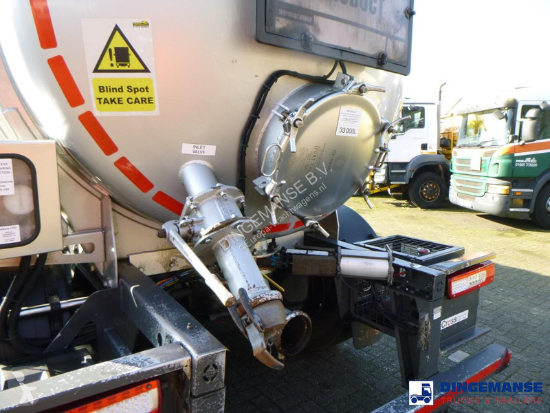 نصف مقطورة Crossland Vacuum tank alu 33.4 m3 /...