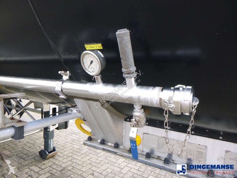 نصف مقطورة Maisonneuve Bitumen tank inox 34.8...
