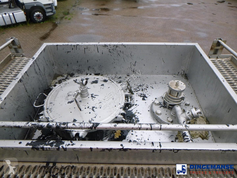 نصف مقطورة Maisonneuve Bitumen tank inox 35 m3...