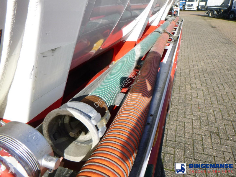 Semi remorque Feldbinder Fuel tank alu 44.5 m3...