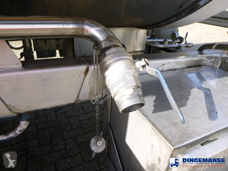 نصف مقطورة LAG Chemical tank inox 37.5 m3 / 1 comp
