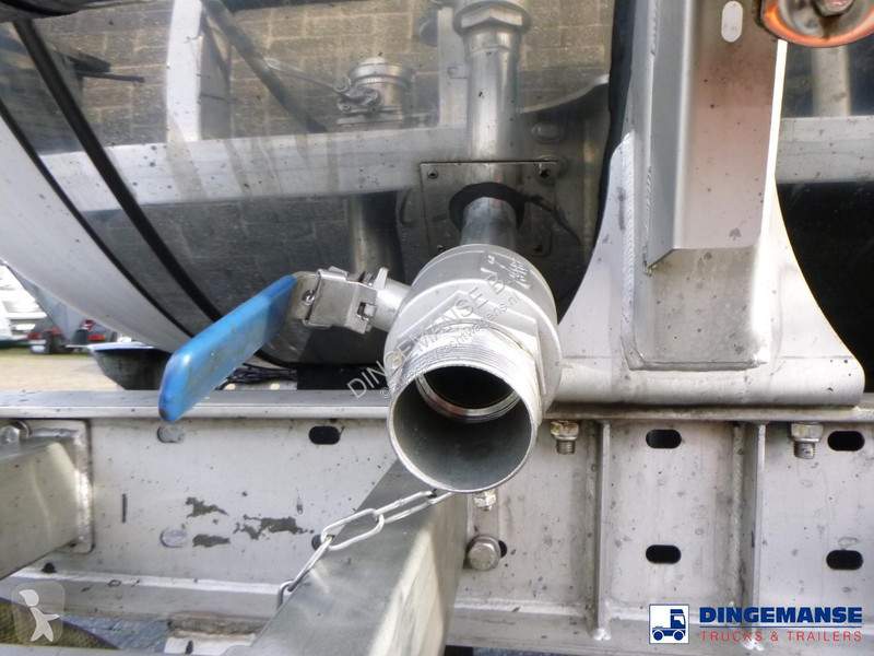 نصف مقطورة Burg Chemical tank inox L4BH 30 m3 /...