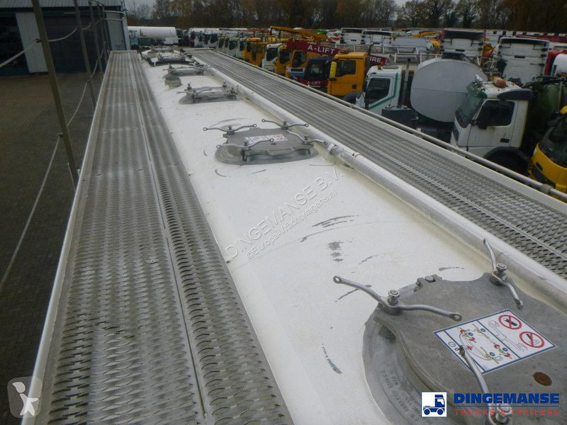 Félpótkocsi Feldbinder Powder tank alu 63 m3...