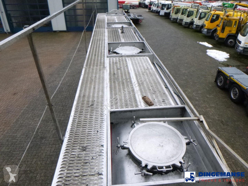 Sættevogn Indox Chemical tank inox L4BH 30 m3 /...