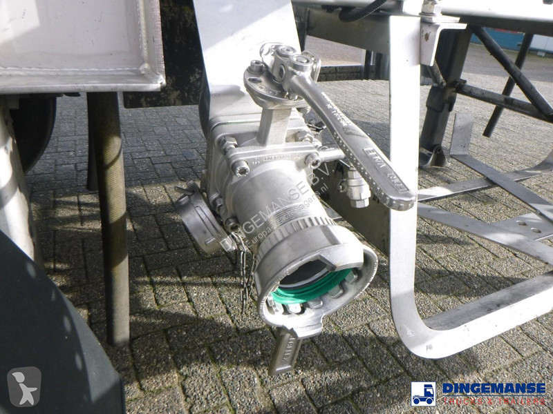 نصف مقطورة Burg Chemical tank inox L4BH 32.5 m3...