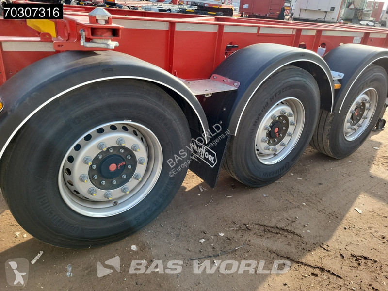نصف مقطورة Van Hool 20ft
