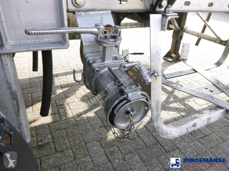نصف مقطورة Burg Chemical tank inox L4BH 32.5 m3...
