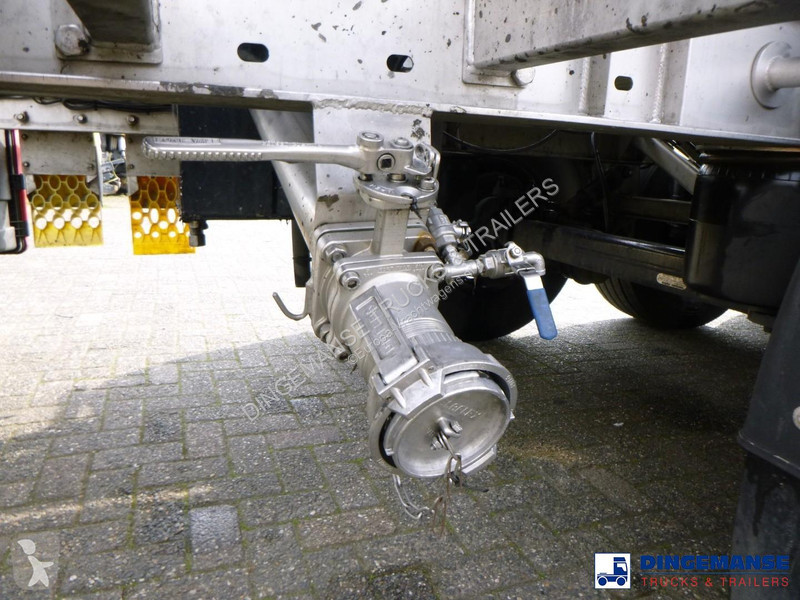 نصف مقطورة Burg Chemical tank inox L4BH 32.5 m3...