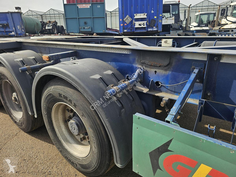 نصف مقطورة Van Hool 30 foot container chassis |...