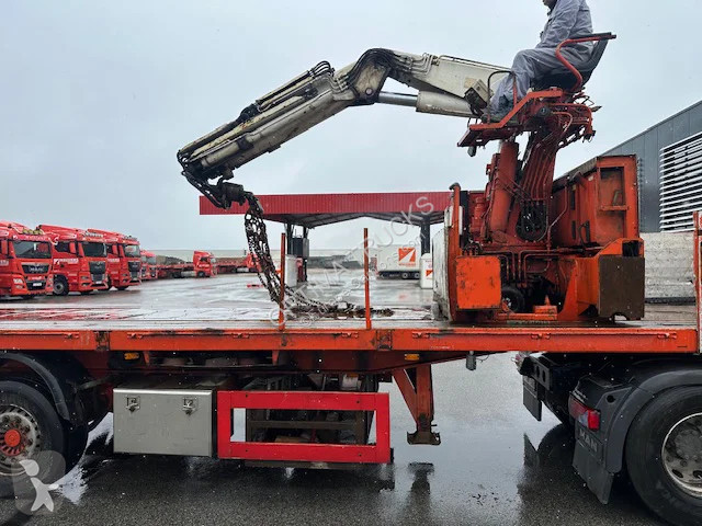 نصف مقطورة KWB P-393-STI-H4 KRAAN KENNIS 24000