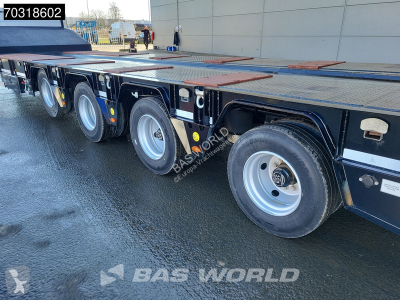 نصف مقطورة  LOWBED 4 axles NEW! Lifting Axle +...