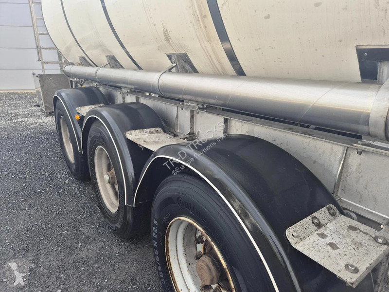 نصف مقطورة Van Hool 26500L INSULATED INOX TANK...