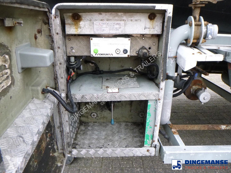 Semi remorque  Fuel tank alu 37 m3 / 2 comp