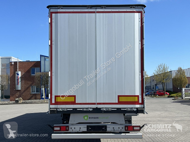 نصف مقطورة Berger Curtainsider Standard Getränke