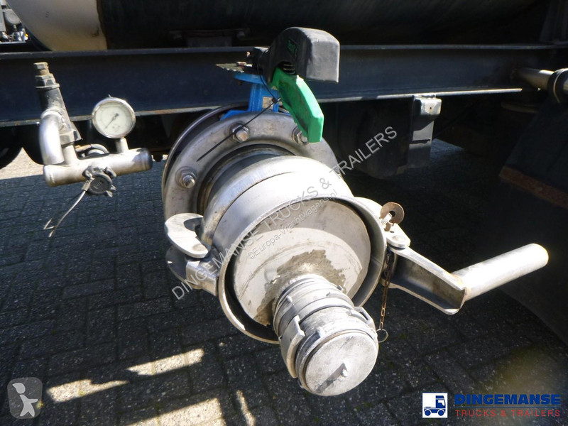 نصف مقطورة Magyar Chemical tank inox L4BH 32.5...