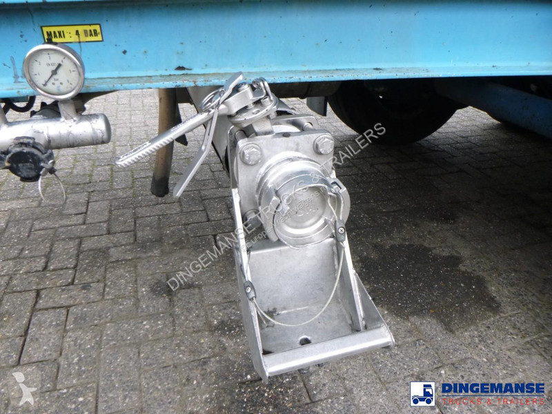 نصف مقطورة Magyar Chemical tank inox L4BH 33 m3...