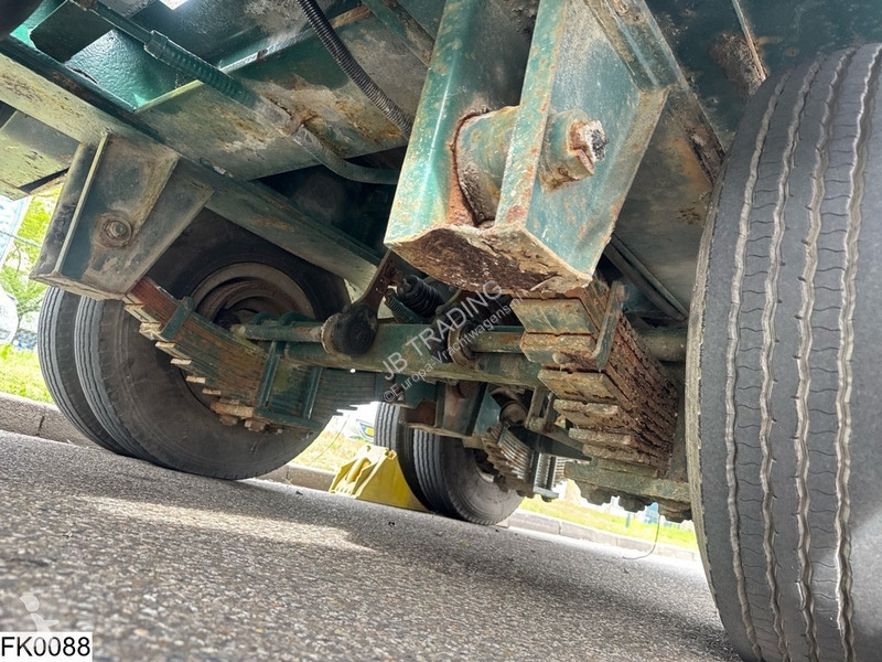 نصف مقطورة Kaiser Lowbed Steel suspension