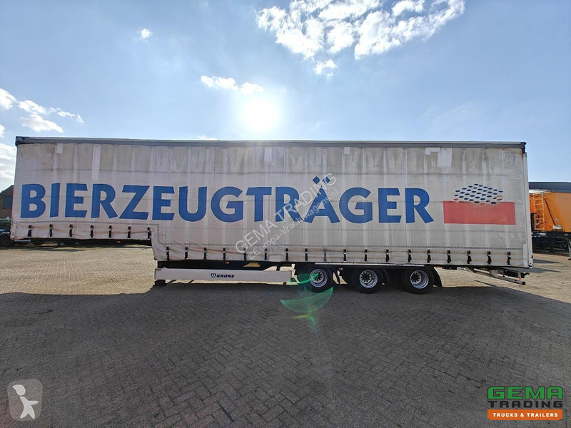 Semi remorque Krone 13.6m Sliding Curtains -...