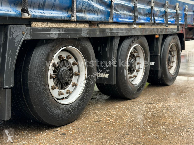 نصف مقطورة Krone Curtainsider, Edscha / MEGA /...