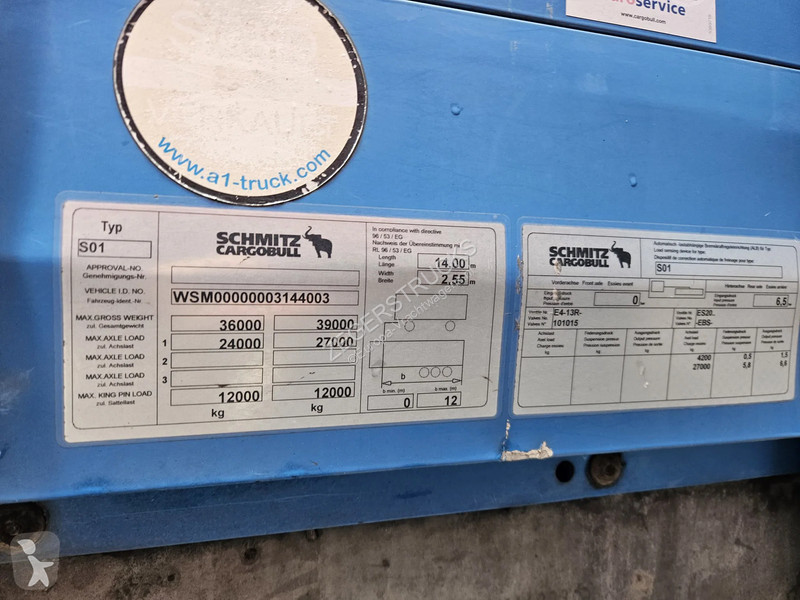 نصف مقطورة Schmitz Cargobull