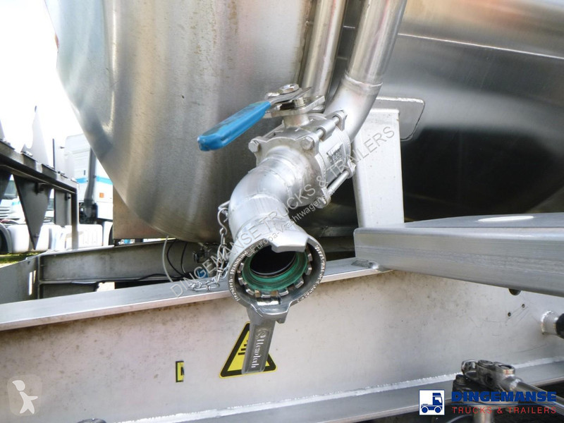نصف مقطورة Magyar Chemical tank inox L4BH 22.5...