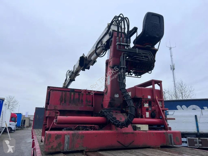 نصف مقطورة Floor FLO 17 30H 3 AXLE BPW + HIAB...