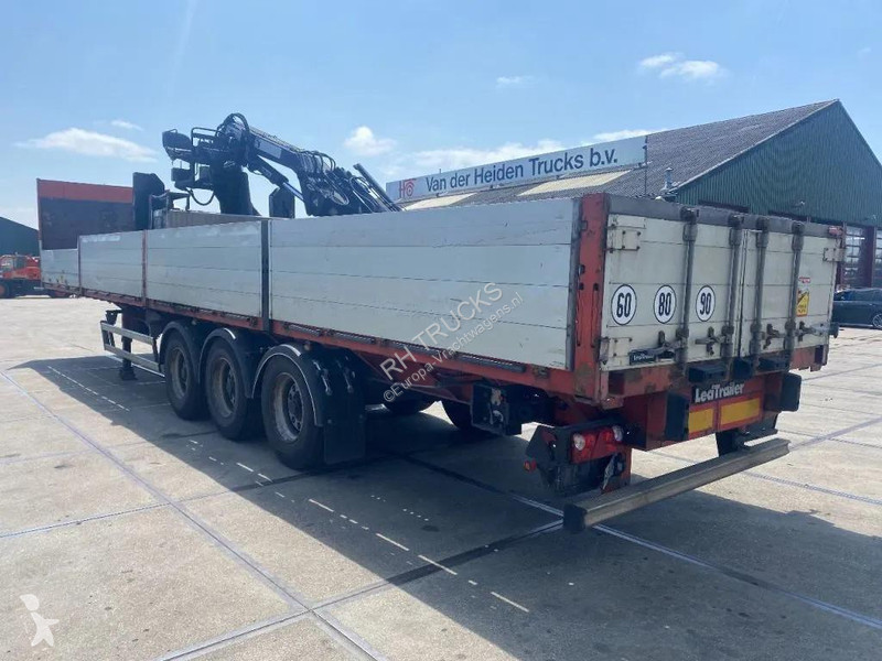نصف مقطورة Lecitrailer 3 AXLE - BPW + HIAB R165 F3