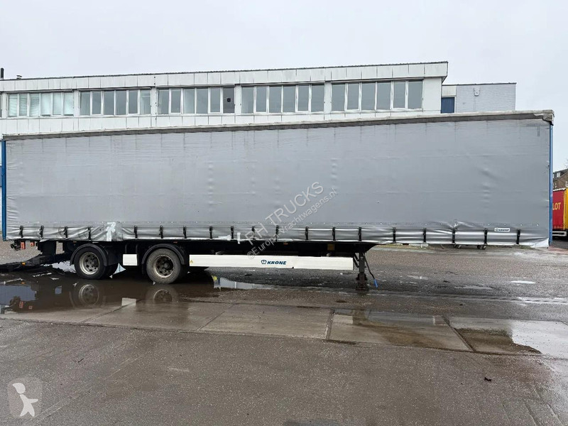 نصف مقطورة Krone 2 AXLE - WITH STEERING AXLE