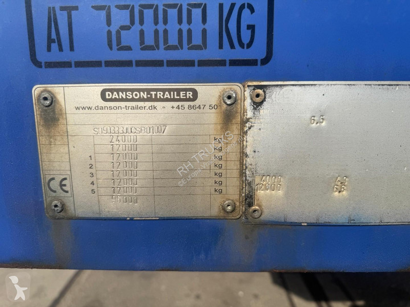 Maskinbæreren Danson JUMBO 6 AXLE - LAST 4...