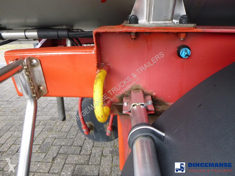 Oplegger Magyar Chemical tank inox L4BH 32.5 m3...