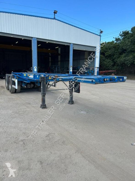 نصف مقطورة Fruehauf Trailer Chassis Coupling...