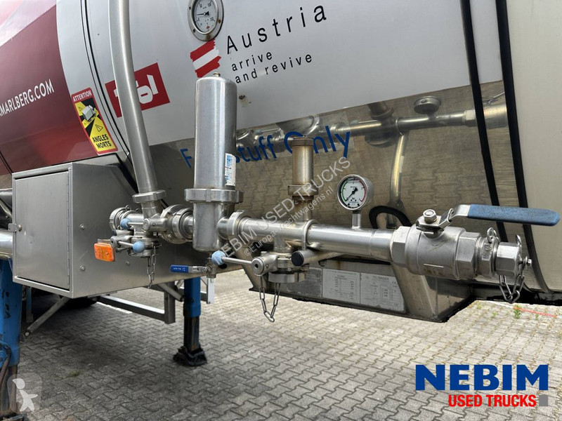 نصف مقطورة Feldbinder TSA 31.3 - 3 chamber -...