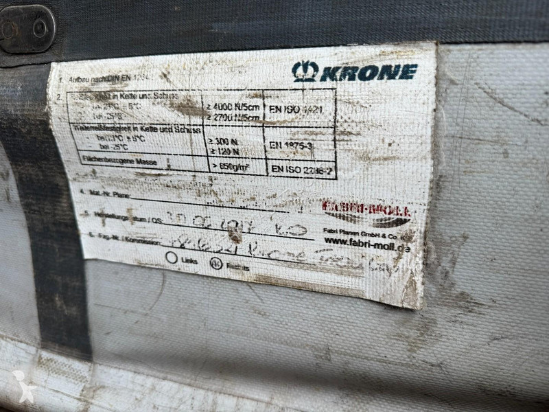 Semi remorque Krone , Lift-Axle