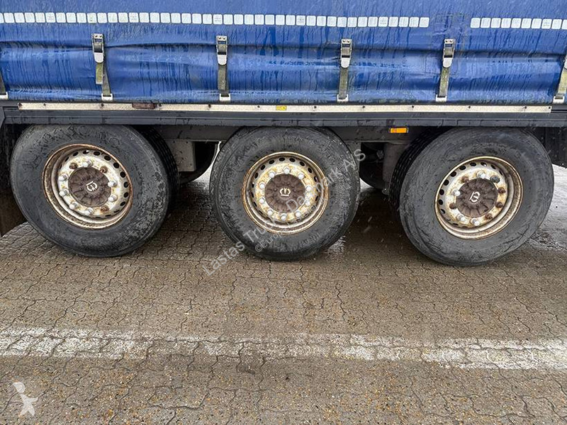 نصف مقطورة Krone Curtainsider / Planenauflieger