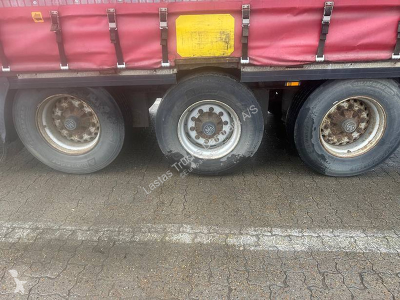 نصف مقطورة Krone Curtainsider / Planenauflieger