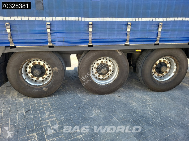 نصف مقطورة Krone 3 axles Anti Vandalism Sliding...