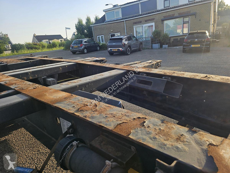 نصف مقطورة Krone / REAR SLIDER / DUTCH CHASSIS...