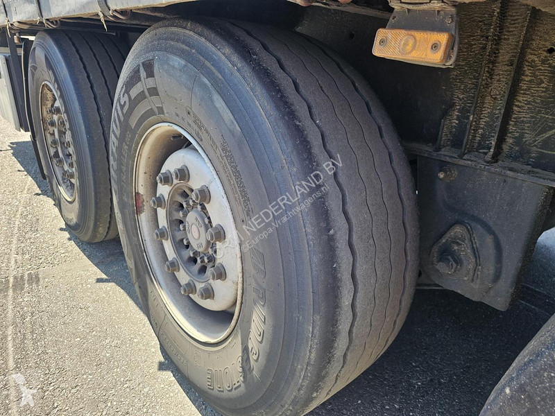 نصف مقطورة Pacton T3 001 /3 axle curtainsider...