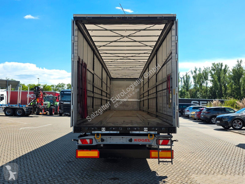 نصف مقطورة Kögel S24 / Palettenkasten / Liftachse