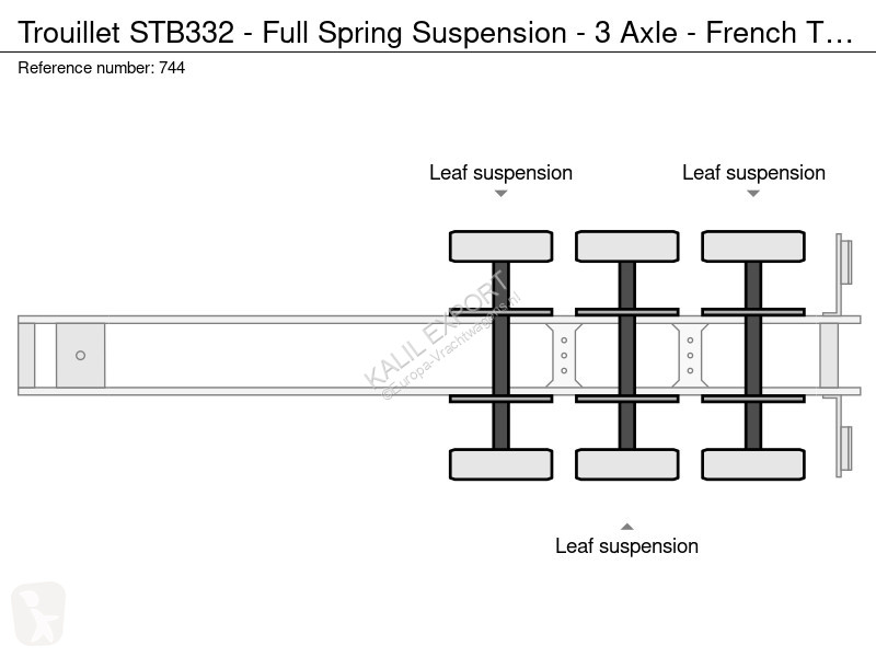 Maskinbæreren Trouillet STB332 - Full Spring...